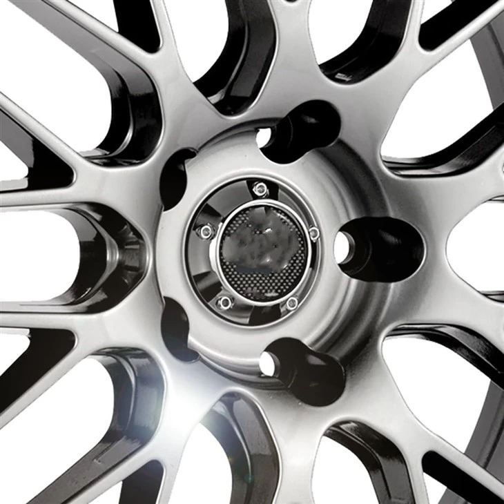 17 Inch Wheel Rim 38mm Offset Hyper Silver PCD 5x114.3 For Passenger Car