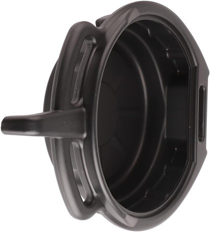 Portable Oil Drain Pan Black Car Oil Change Pan Anti Freeze Universal Auto Repair Tool 7.5L